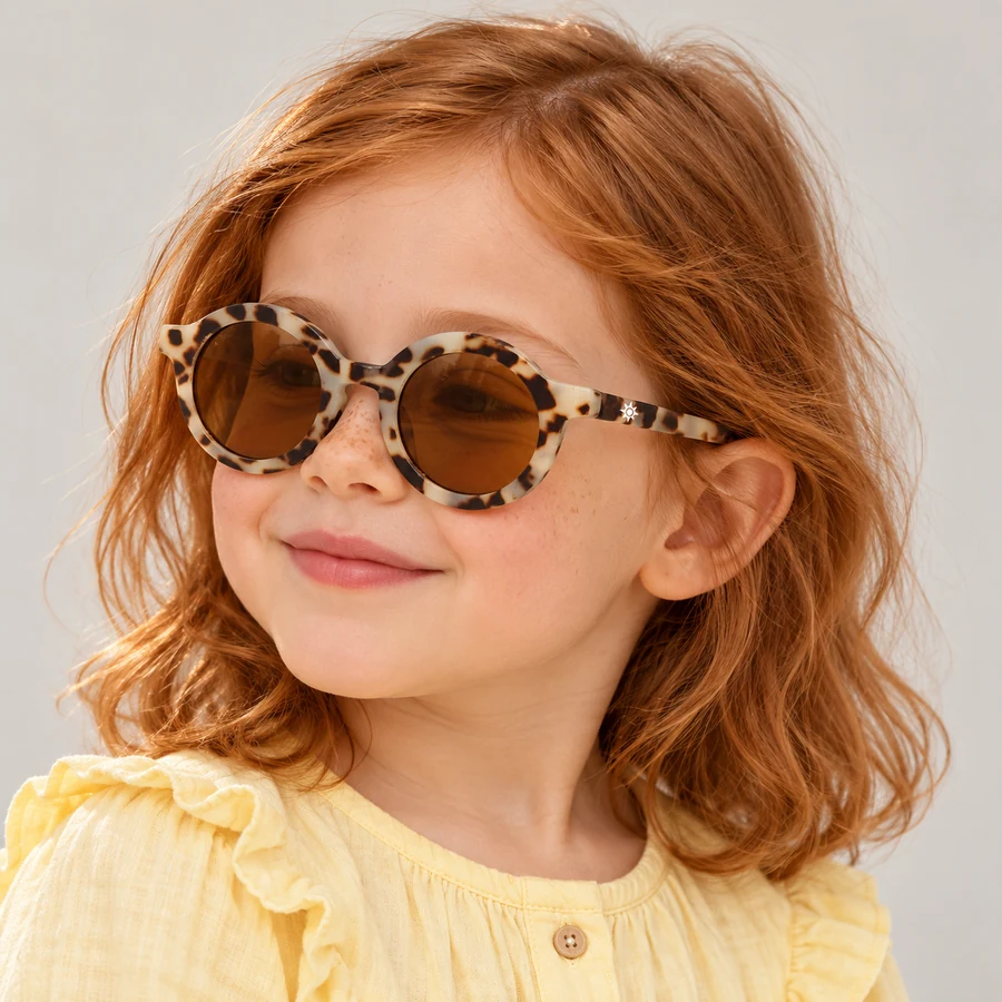 Modello virtuale con Sunshine Baby Marrone Maculato Chiaro