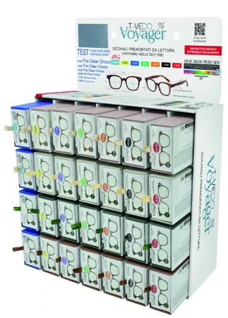 Espositore Voyager da banco