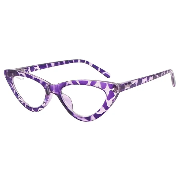 T‑Vedo Cat Eyes Viola Maculato